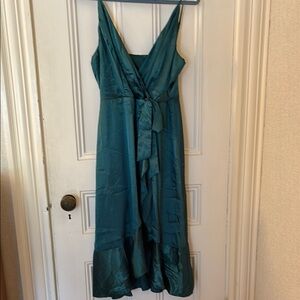 Teal Altar’d State Evening Dress